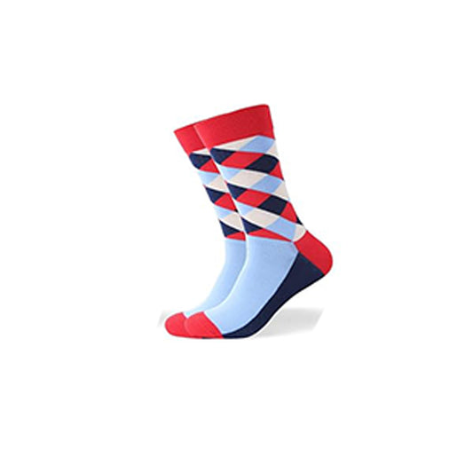Mens Dress Cotton Socks - Casual Colorful (M352)