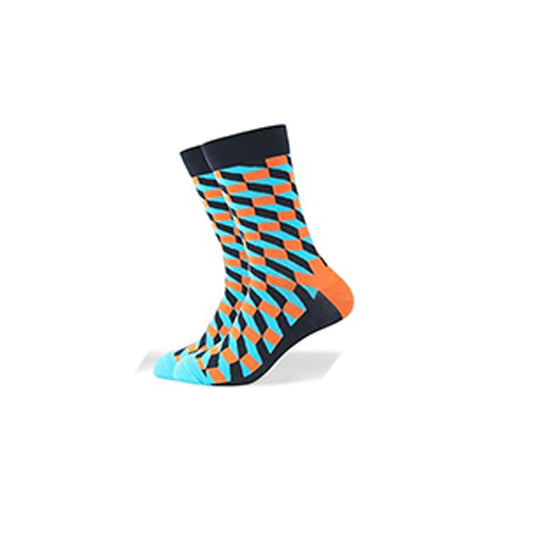 Mens Dress Cotton Socks - Casual Colorful (M355)